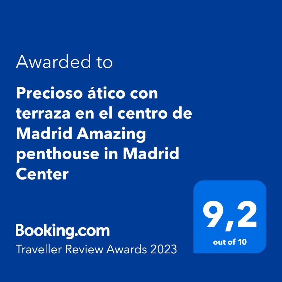Precioso Atico Con Terraza En El Centro De Madrid Amazing Penthouse In Madrid Center Daire Dış mekan fotoğraf