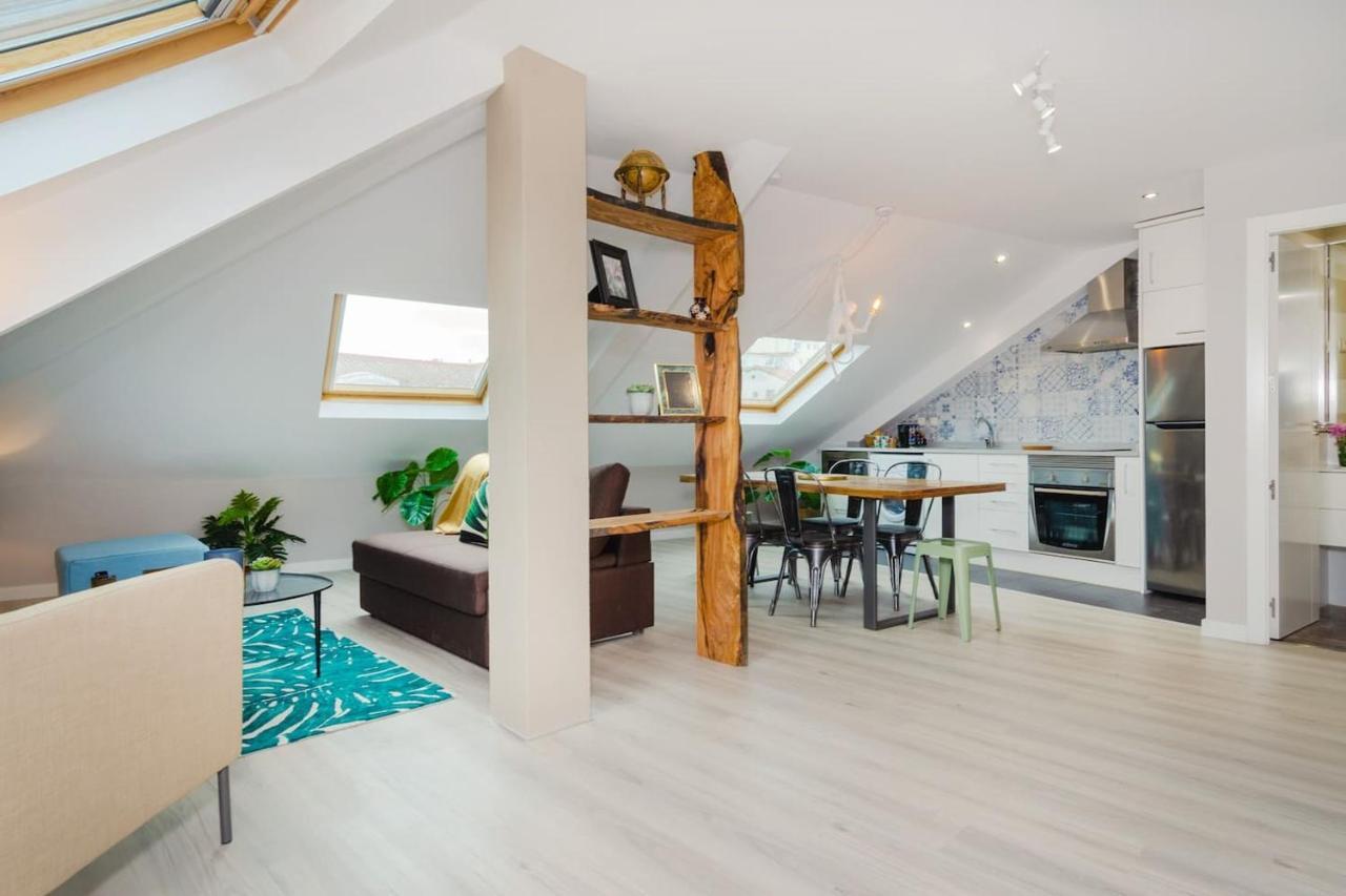Precioso Atico Con Terraza En El Centro De Madrid Amazing Penthouse In Madrid Center Daire Dış mekan fotoğraf